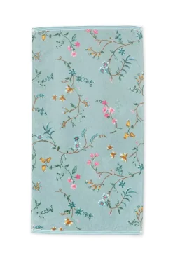 Pip Studio Handdoeken<Badhanddoek Set/3 Les Fleurs 55X100 Cm Blauw