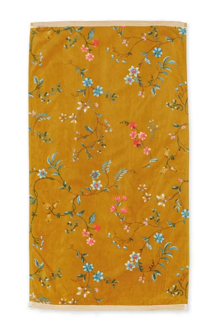 Pip Studio Handdoeken<Badhanddoek Set/3 Les Fleurs 55X100 Cm Geel