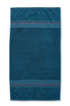 Pip Studio Handdoeken<Badhanddoek Set/3 Soft Zellige Donker 55X100 Cm Blauw