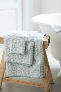Pip Studio Handdoeken<Badhanddoek Set/3 Tile De Pip Licht 55X100 Cm Blauw