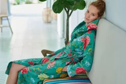 Pip Studio Badjassen<Badjas Good Evening Groen