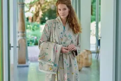 Pip Studio Badjassen<Badjas Les Fleurs Khaki