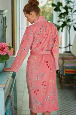Pip Studio Badjassen<Badjas Les Fleurs Roze