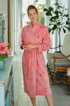 Pip Studio Badjassen<Badjas Les Fleurs Roze
