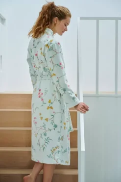 Pip Studio Badjassen<Badjas Les Fleurs Wit