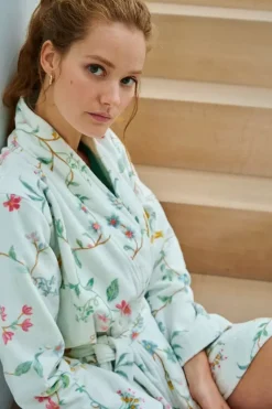 Pip Studio Badjassen<Badjas Les Fleurs Wit