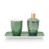 Pip Studio Zeeppompjes<Badkamer Accessoires Set/3 Kyoto Festival Groen