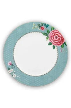 Pip Studio Dinerborden<Blushing Birds Dinerbord 26,5Cm Blauw