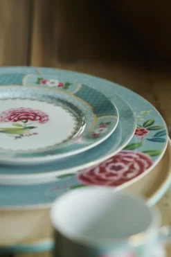 Pip Studio Dinerborden<Blushing Birds Dinerbord 26,5Cm Blauw