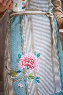 Pip Studio Keukenschorten<Blushing Birds Keukenschort Blauw