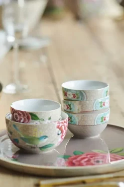 Pip Studio Kommen<Blushing Birds Kom 15 Cm Khaki
