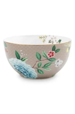 Pip Studio Kommen<Blushing Birds Kom 15 Cm Khaki