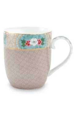 Pip Studio Koffiemokken<Blushing Birds Mok Klein Khaki