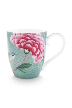 Pip Studio Theemokken<Blushing Birds Mok Xl Blue Blauw
