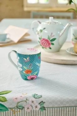 Pip Studio Theemokken<Blushing Birds Mok Xl Blue Blauw
