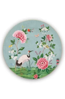 Pip Studio Onderborden<Blushing Birds Onderbord 32 Cm Blauw