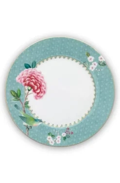 Pip Studio Ontbijtborden<Blushing Birds Ontbijtbord 21 Cm Blauw