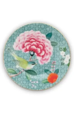 Pip Studio Gebaksborden<Blushing Birds Petit Four 12 Cm Blauw