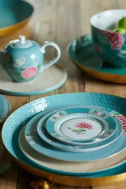 Pip Studio Gebaksborden<Blushing Birds Petit Four 12 Cm Blauw
