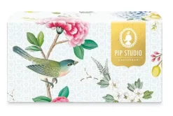 Pip Studio Kop/Schotel<Blushing Birds Set/2 Espresso Kop & Schotel Wit