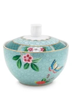 Pip Studio Suikerpotten<Blushing Birds Suikerpot Blauw