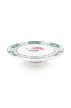 Pip Studio Taartplateaus<Blushing Birds Taartplateau Klein 21Cm Wit