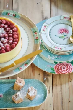Pip Studio Taartplateaus<Blushing Birds Taartplateau Groot Khaki