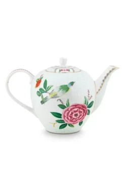 Pip Studio Theepotten<Blushing Birds Theepot Groot Wit