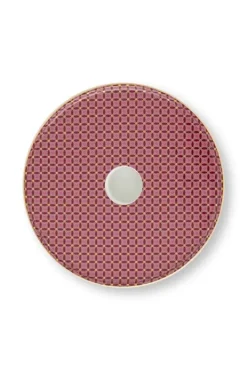 Pip Studio Kandelaars<Cross Stitch Kaarshouder 14Cm Roze