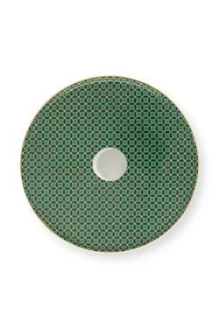 Pip Studio Kandelaars<Cross Stitch Kaarshouder 14Cm Groen