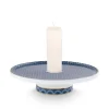 Pip Studio Kandelaars<Cross Stitch Kaarshouder 14Cm Blauw