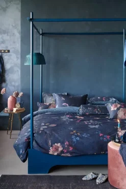 Pip Studio Dekbedovertrekken<Dekbedovertrek Tokyo Bouquet Donker Blauw