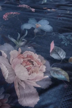 Pip Studio Dekbedovertrekken<Dekbedovertrek Tokyo Bouquet Donker Blauw