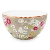 Pip Studio Kommen<Early Bird Kom Chinese Rose 18 Cm Khaki