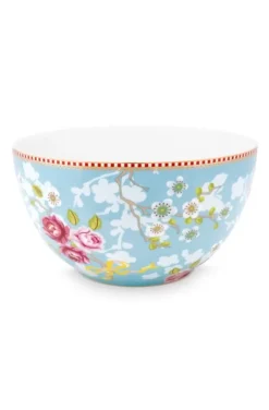Pip Studio Kommen<Early Bird Kom Chinese Rose 18 Cm Blauw