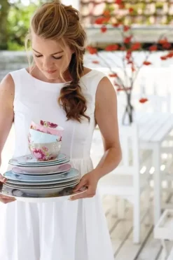 Pip Studio Kommen<Floral Kom S Blauw