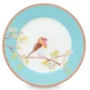 Pip Studio Ontbijtborden<Floral Ontbijtbord Early Bird 21 Cm Blauw