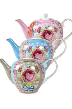 Pip Studio Theepotten<Floral Theepot Roze