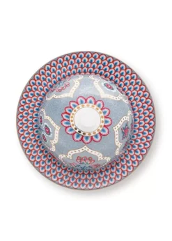 Pip Studio Botervloten<Flower Festival Botervloot Licht Blauw