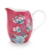Pip Studio Melkkannen<Flower Festival Kan Klein Donker Roze