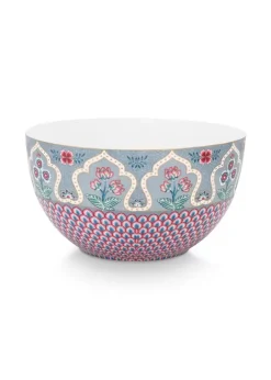 Pip Studio Kommen<Flower Festival Kom Licht 18 Cm Blauw