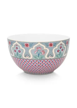 Pip Studio Kommen<Flower Festival Kom Licht 18 Cm Blauw