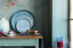 Pip Studio Kommen<Flower Festival Kom Rood/Light 9.5 Cm Blauw