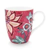 Pip Studio Theemokken<Flower Festival Mok Groot Donker Roze