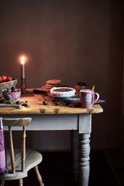 Pip Studio Theemokken<Flower Festival Mok Xl Deco Donker Roze