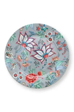 Pip Studio Onderborden<Flower Festival Onderbord Licht 32 Cm Blauw