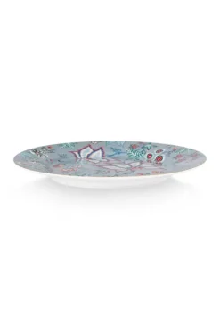 Pip Studio Onderborden<Flower Festival Onderbord Licht 32 Cm Blauw