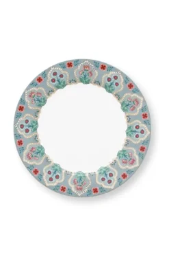 Pip Studio Ontbijtborden<Flower Festival Ontbijtbord Licht 21 Cm Blauw