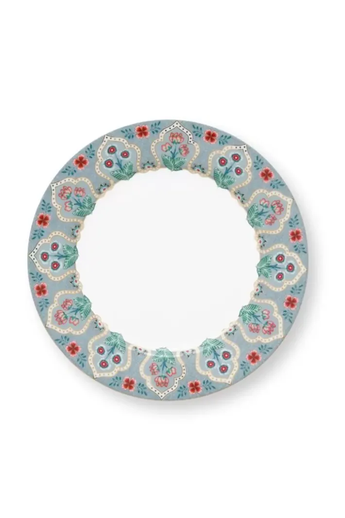Pip Studio Ontbijtborden<Flower Festival Ontbijtbord Licht 21 Cm Blauw