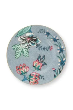 Pip Studio Gebaksborden<Flower Festival Petit Four Licht 12 Cm Blauw